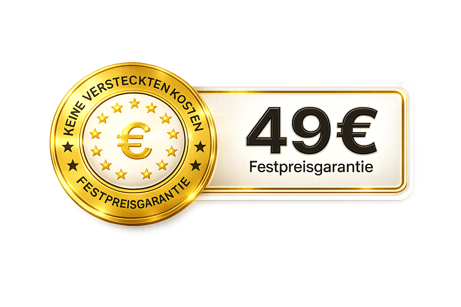 49€ Festpreis-Garantie für Ihr Testament